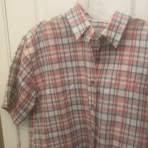 FINAL MARKDOWN Ladies Bugle boy ramie blend blouse large
